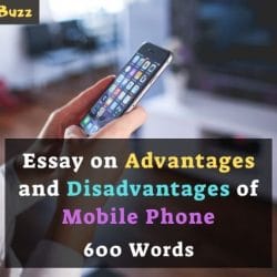 Essay on Advantages and Disadvantages of Mobile Phone for Class 1-12